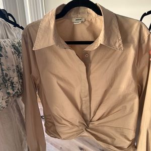 Jason Woo wrap front top